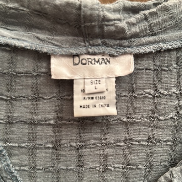 Dorman Blue/Green Top - Picture 2 of 3